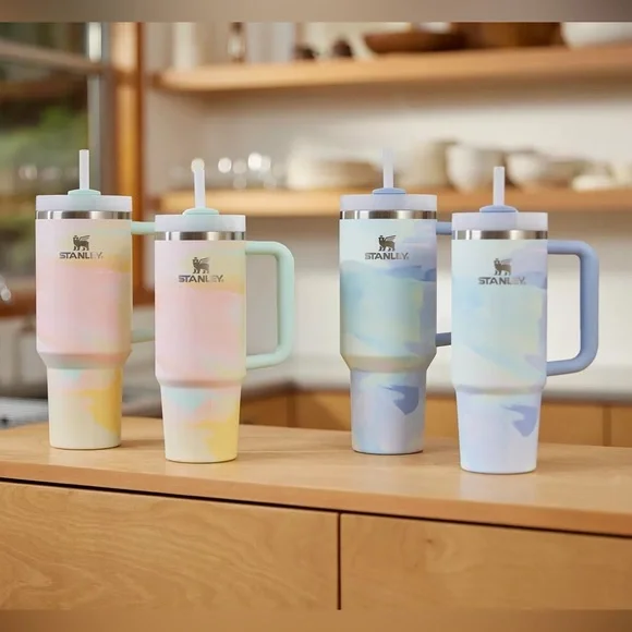 🎉LAST CHANCE🎉Stanley 40 oz. Quencher H2.0 FlowState Tumbler Warm Serene - Picture 10 of 12